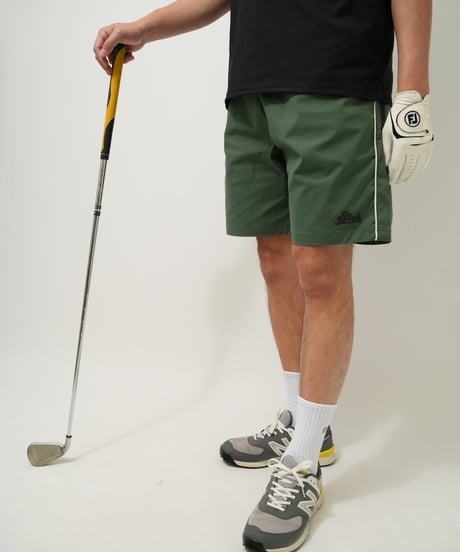 STCH ORIGINAL【piping baseball shorts-green】
