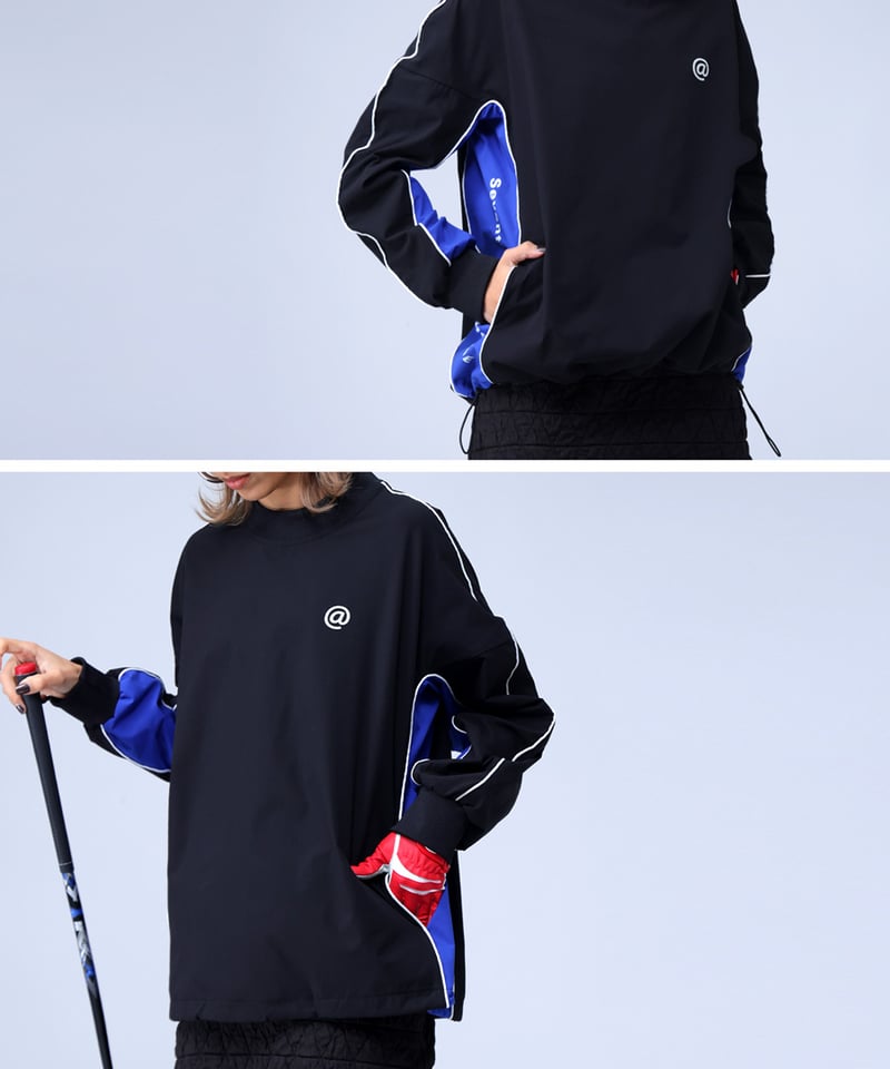 ANTIQUAGOLF×STCH】UNISEX（ユニセックス）ゴルフウェア ANTIQUAGOLF×STCH】UNISEX（ユニセックス）V-neck back log