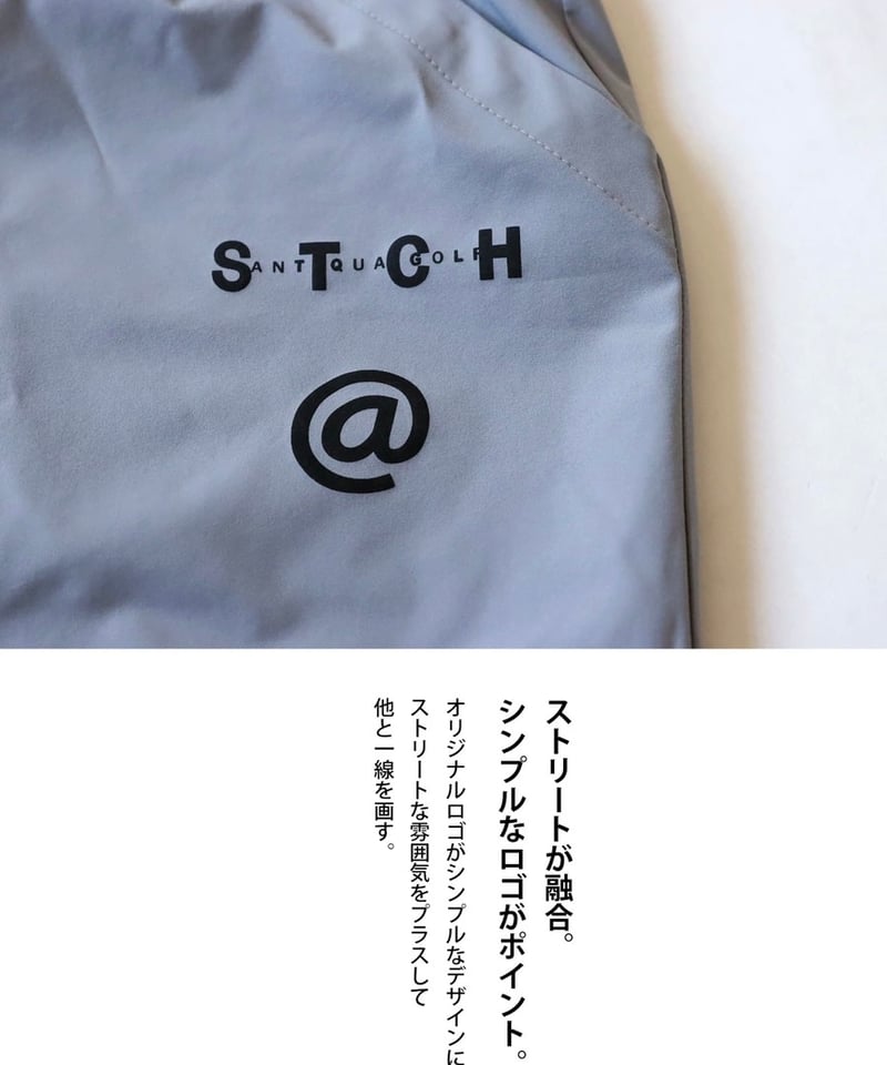 ANTIQUAGOLF×STCH】UNISEX（ユニセックス）logo half pants