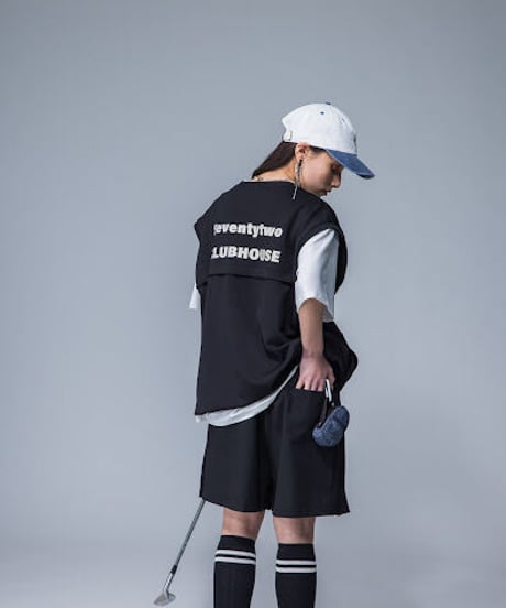 【ANTIQUAGOLF×STCH】LADIES（レディース）pleated skirt