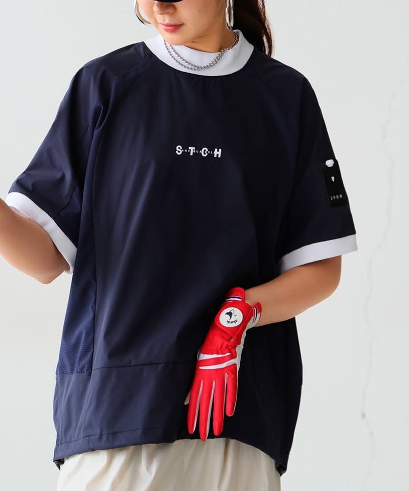 新品タグ付き【ANTIQUAGOLF×STCH】UNISEX（ユニセックス） ANTIQUAGOLF×STCH】UNISEX（ユニセックス）ribbed coler to