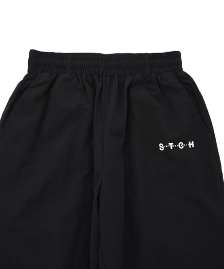 【ANTIQUAGOLF×STCH】UNISEX（ユニセックス） Asymmetric Line Pants-black