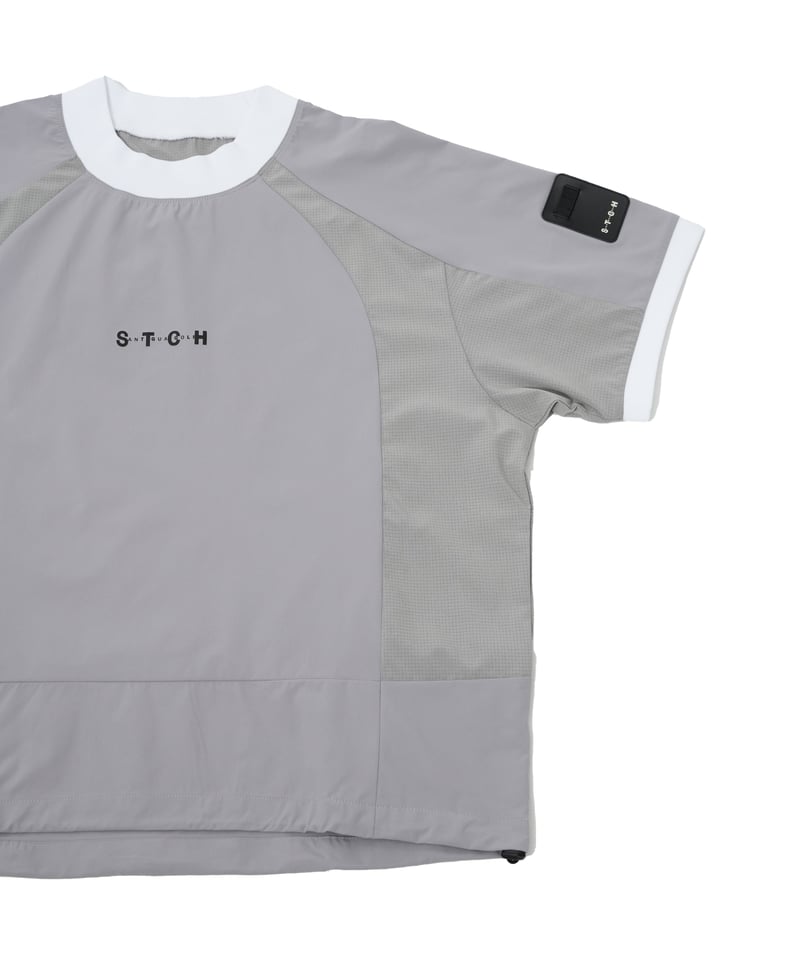 ANTIQUAGOLF×STCH】UNISEX（ユニセックス）ribbed coler to