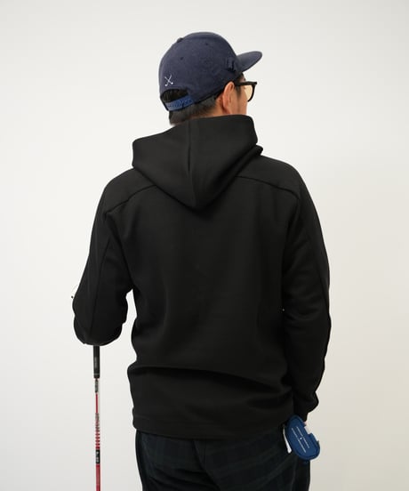 STCH  UNISEX（ユニセックス）【Clover logo hoodie-Black】