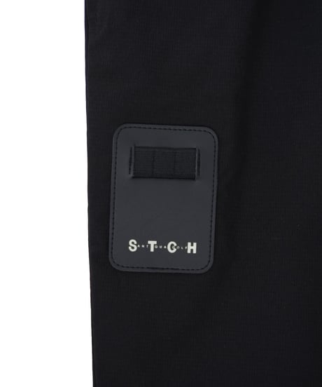 【ANTIQUAGOLF×STCH】Color block pants-black