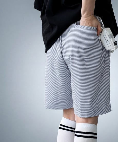 【ANTIQUA GOLF×STCH】Seersucker HalfPants-stripe