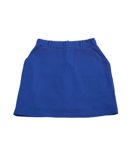 【ANTIQUAGOLF×STCH】logo color scheme skirt-blue