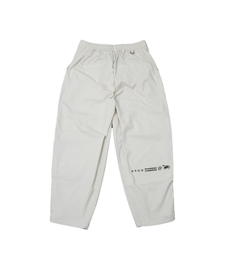 【ANTIQUAGOLF×STCH】UNISEX（ユニセックス）logo pants-white