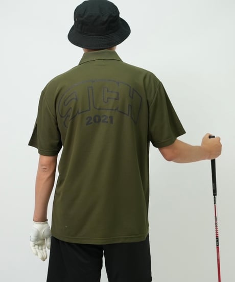STCH ORIGINAL【STCH LOGO POLO-khaki】