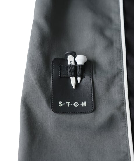 【ANTIQUAGOLF×STCH】Colorblock Half Skirt-black