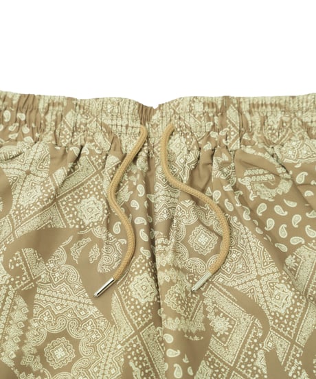 【 ANTIQUAGOLF×STCH 】paisley half pants-beige