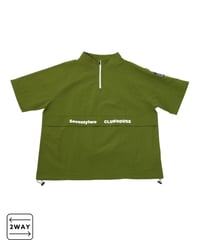 【 ANTIQUAGOLF×STCH 】regen 2waypullover-khaki
