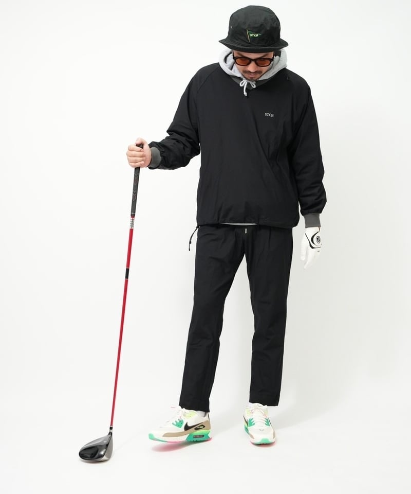 melple×STCH 【Tomcat V-neck pullover black(トムキャッ melple×STCH 【Tomcat V-neck pullover black(トムキャッ