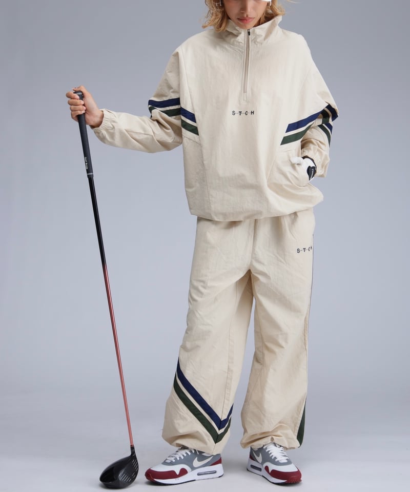 ANTIQUAGOLF×STCH】UNISEX（ユニセックス）ゴルフウェア ANTIQUAGOLF×STCH】UNISEX（ユニセックス） Asymmetric Lin