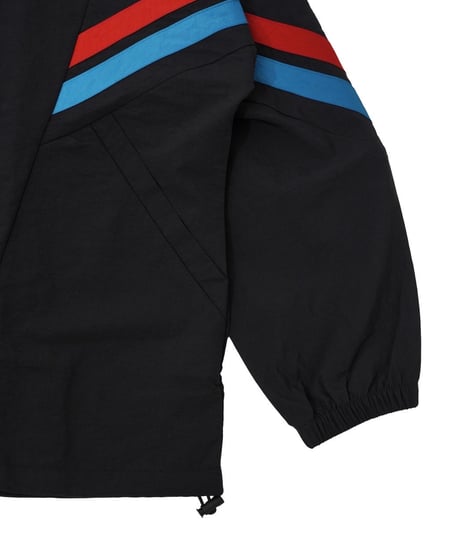 【ANTIQUAGOLF×STCH】 Line design Pullover-black