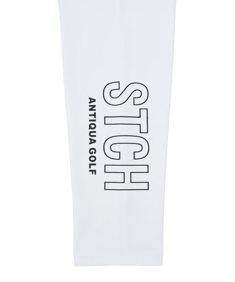 【ANTIQUAGOLF×STCH】Logo leggings-white