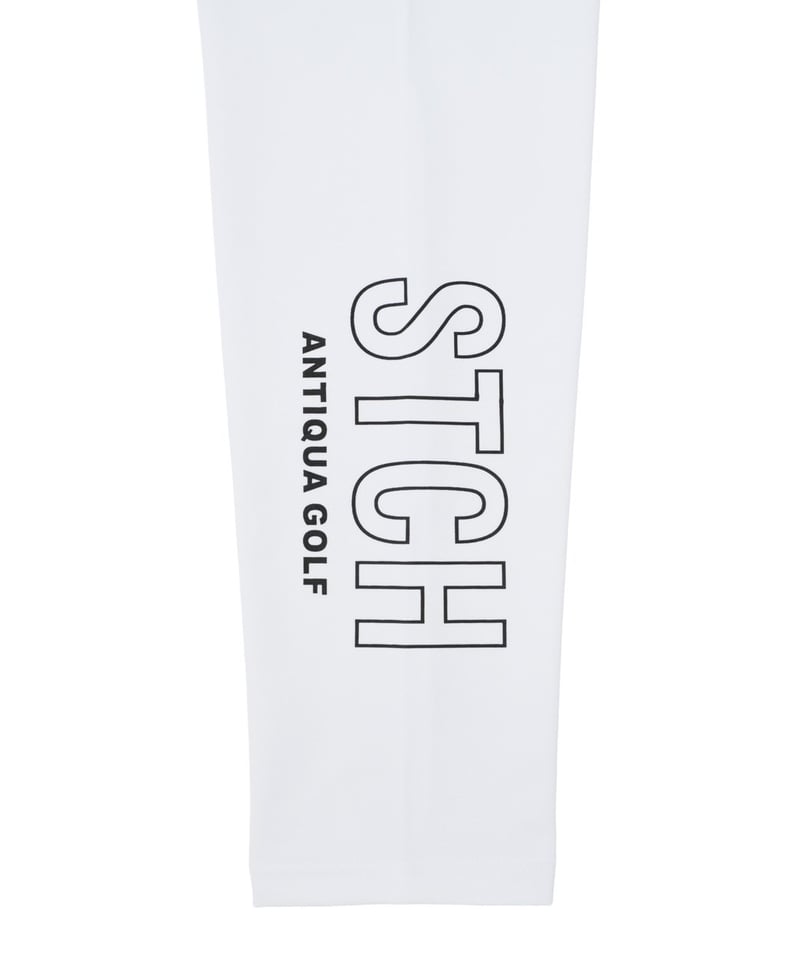 ANTIQUAGOLF×STCH】Logo leggings-white | 【公式】STC