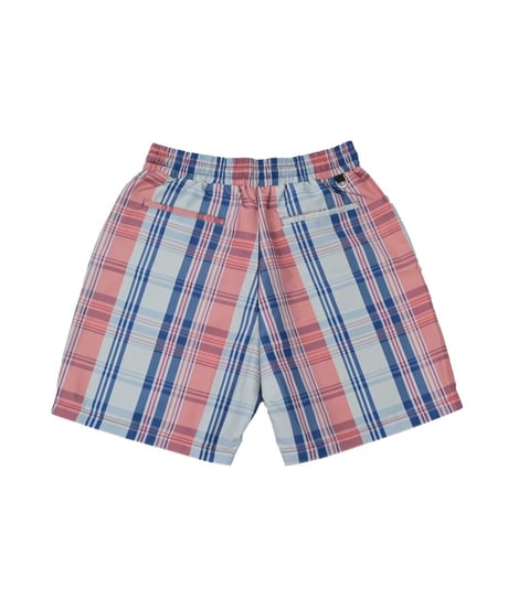 【ANTIQUAGOLF×STCH】UNISEX（ユニセックス）check half pants-red