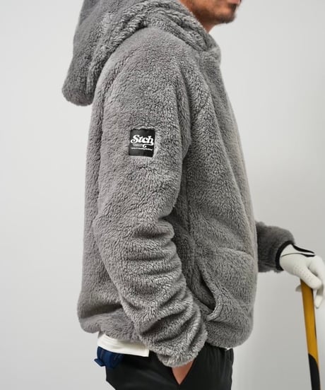 🔴10月29日予約販売スタート  STCH ORIGINAL【Boa fleece hoodie -gray】