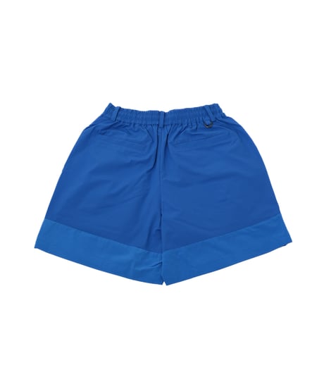 【ANTIQUAGOLF×STCH】UNISEX（ユニセックス）logo half pants-blue