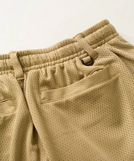 STCH ORIGINAL 【mesh short pants-beige】