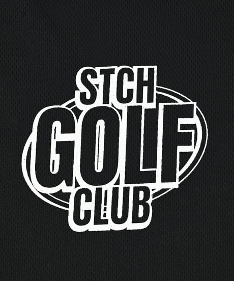 STCH ORIGINAL 【mock neck STCH GOLF CLUB-black】