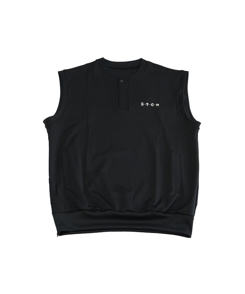 【ANTIQUAGOLF×STCH】（ユニセックス）　ベスト ANTIQUAGOLF×STCH】UNISEX（ユニセックス）V-neck back log