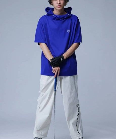 【ANTIQUAGOLF×STCH】UNISEX（ユニセックス）logo pants-white