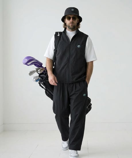 STCH ORIGINAL【Old circle logo vest -gray】