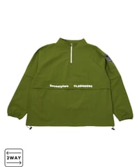 【 ANTIQUAGOLF×STCH 】regen 2waypullover-khaki