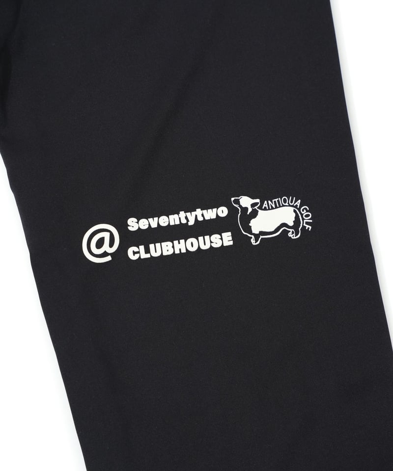 ANTIQUAGOLF×STCH】zip pocket pants-black | 【公式】