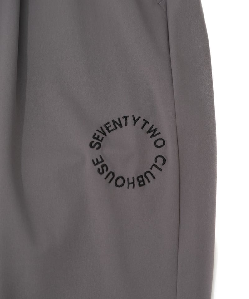 STCH ORIGINAL【side gather stretch pants-gray】 |