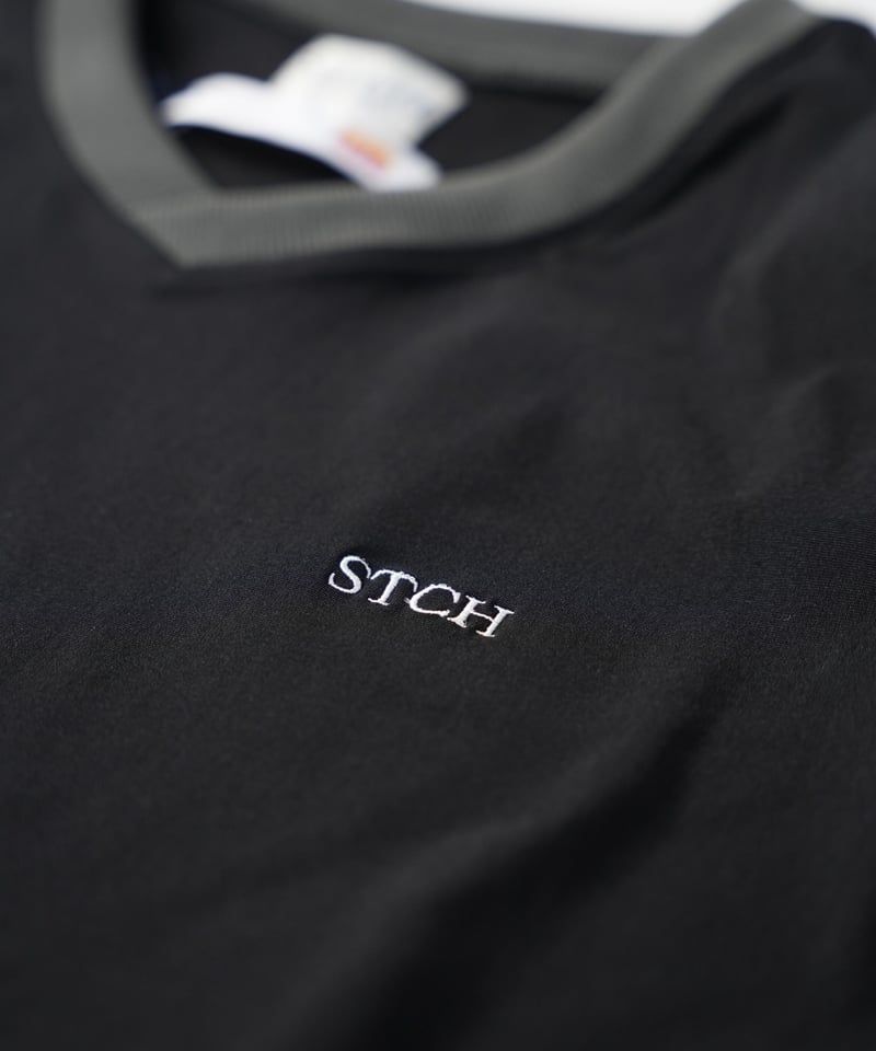 melple×STCH 【Tomcat V-neck pullover black（トムキャッ