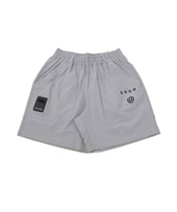 【ANTIQUAGOLF×STCH】UNISEX（ユニセックス）logo half pants-gray