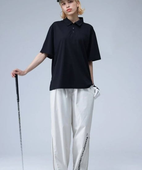 【ANTIQUAGOLF×STCH】UNISEX（ユニセックス）logo pants-white