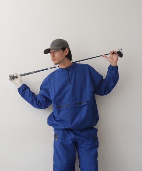 【 ANTIQUAGOLF×STCH 】regen 2waypullover-blue