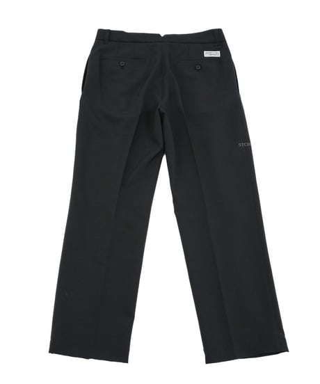 STCH【Twotuck wide pants-black】