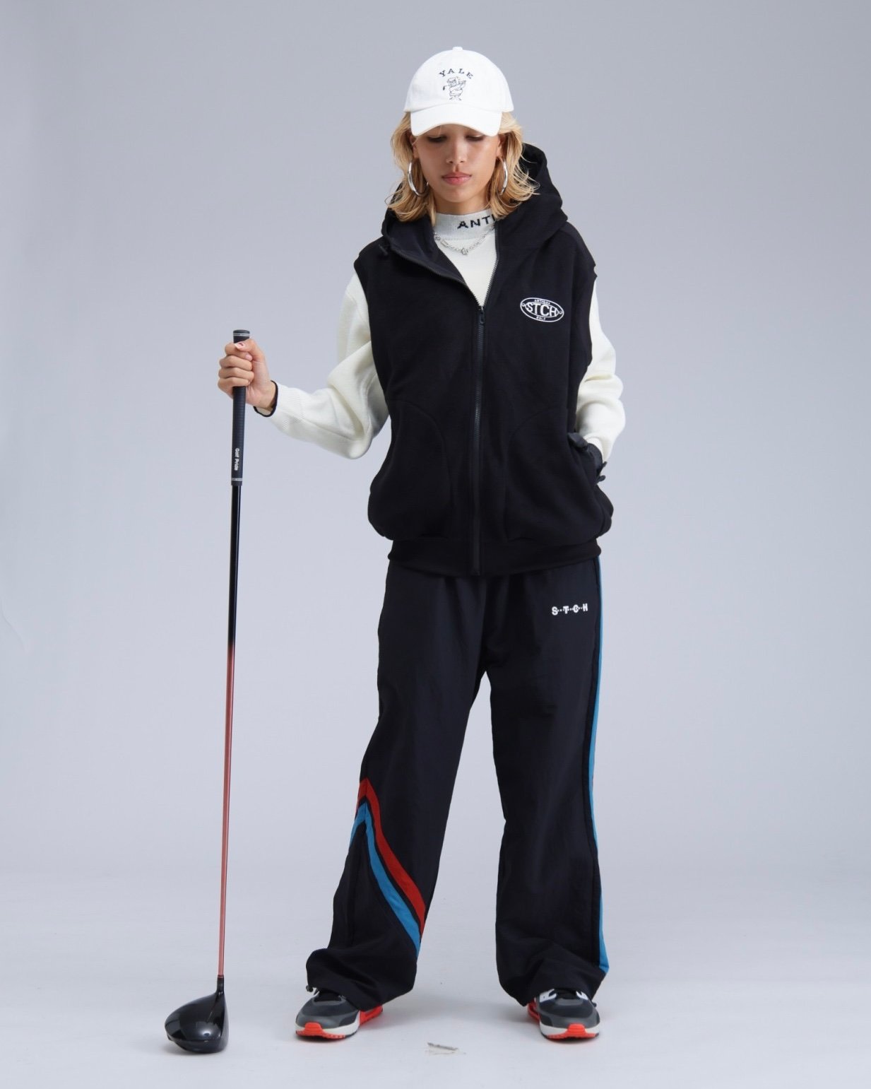 ANTIQUAGOLF×STCH】UNISEX（ユニセックス） ANTIQUAGOLF×STCH】UNISEX（ユニセックス） Asymmetric Lin