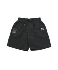 【ANTIQUAGOLF×STCH】UNISEX(ユニセックス)tech nylon shorts-black