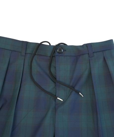 STCH ORIGINAL 【Twotuck shorts-black watch 】