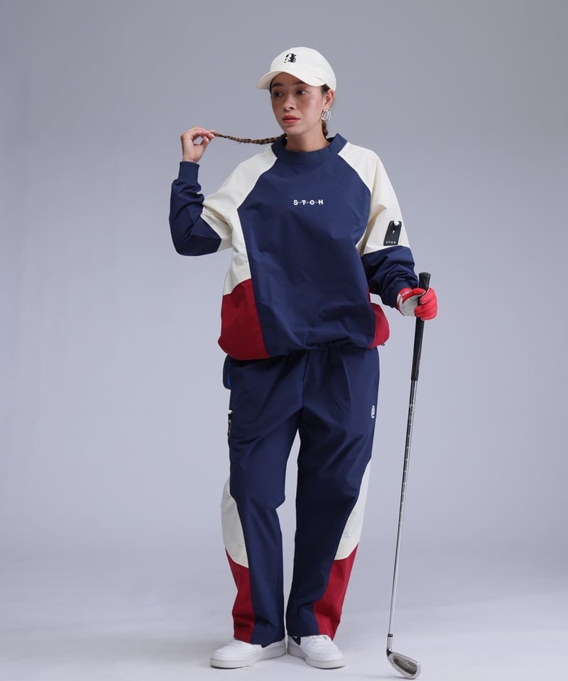 【ANTIQUAGOLF×STCH】UNISEX line design ANTIQUA GOLF×STCH Under Shirt Ladies | Japanese fashion