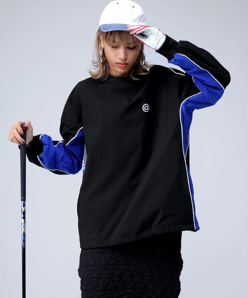 ANTIQUAGOLF×STCH】UNISEX（ユニセックス）line design pul