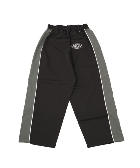 【ANTIQUAGOLF×STCH】 color matching pants-black