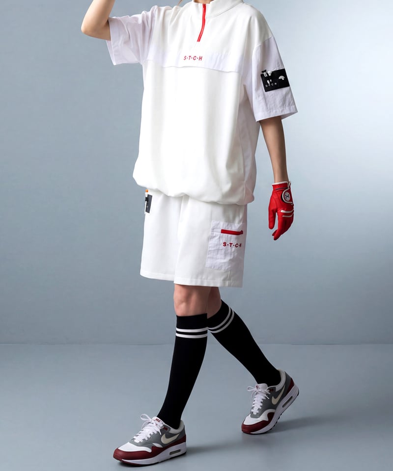 ANTIQUA GOLF×STCH】Golf Short Pants-White | 【公式