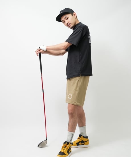 STCH ORIGINAL【OLD GOLF CLUB MOCK NECK-Black】