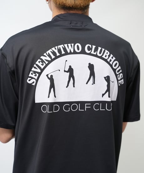STCH ORIGINAL【OLD GOLF CLUB MOCK NECK-Black】