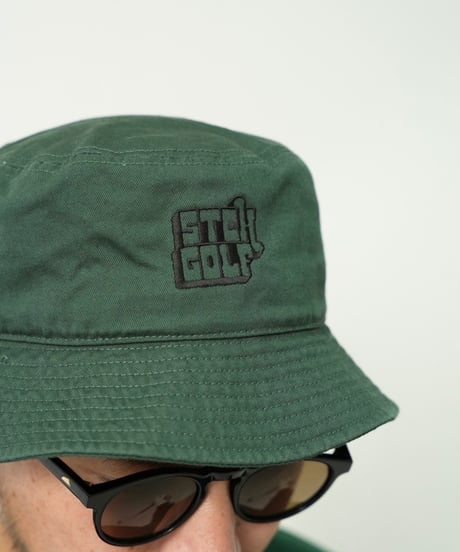 STCH ORIGINAL【STCH GOLF LOGO HAT-green】