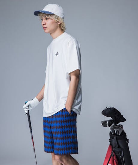 【ANTIQUAGOLF×STCH】UNISEX（ユニセックス）back print tee-white