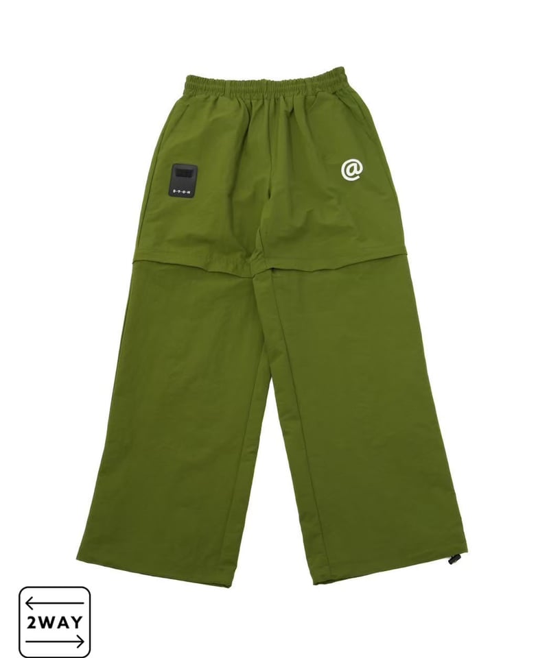 ANTIQUAGOLF×STCH 】regen switch 2waypants-khak