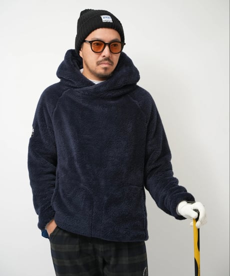 🔴10月29日予約販売スタート  STCH ORIGINAL【Boa fleece hoodie -navy】